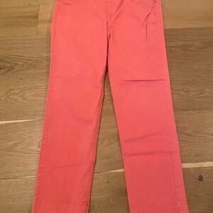 Ash Women's Vibrant Coral Straight Leg Jeans